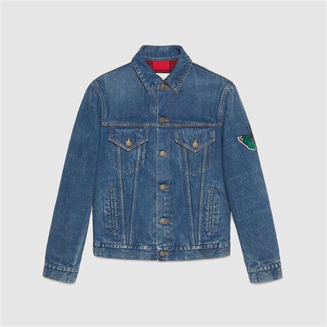 gucci denim for men|genuine gucci denim jacket.